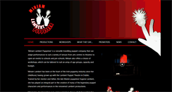 Desktop Screenshot of miriamlambertpuppeteer.com
